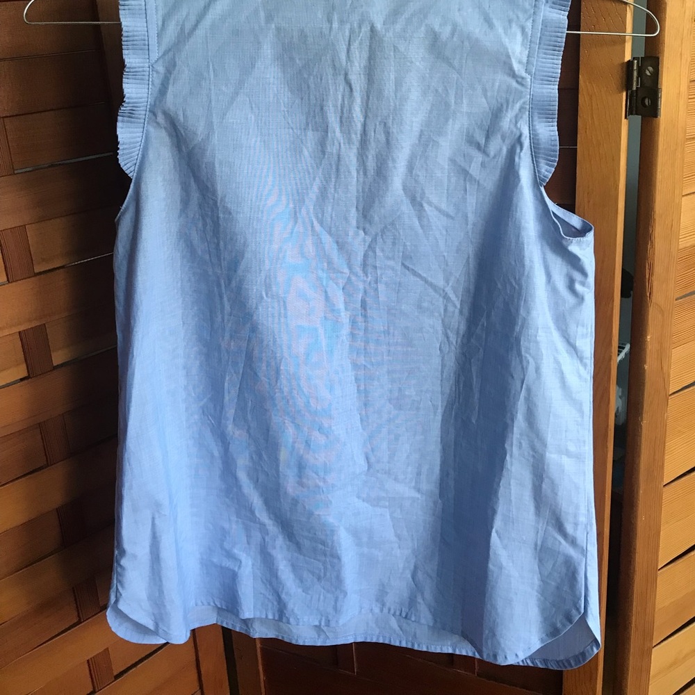 J. Crew sleeveless blouse (0) s/p - Picture 2 of 6